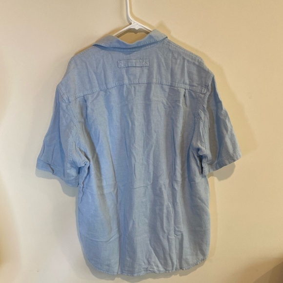 Duluth Trading Gauzy Cotton Blend Shirt Size Large - Picture 2 of 7